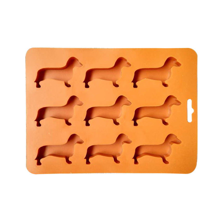 Doggy Shape Silicone Ice Mold