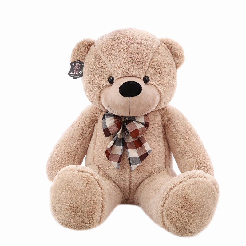 Large Bow Tie Plush Teddy Bear