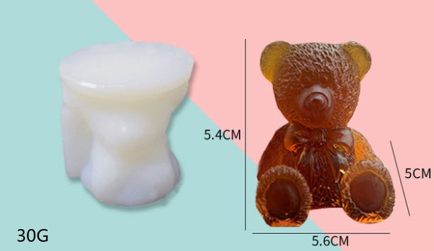 Bear ice cube mold