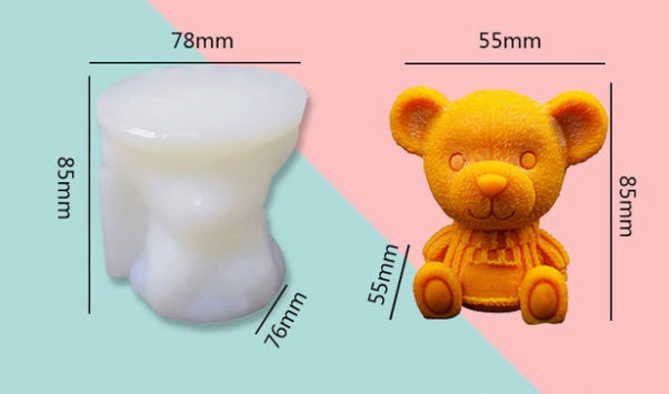 Bear ice cube mold