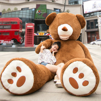 Large bear plush toy