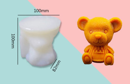 Bear ice cube mold