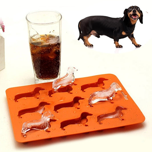 Doggy Shape Silicone Ice Mold