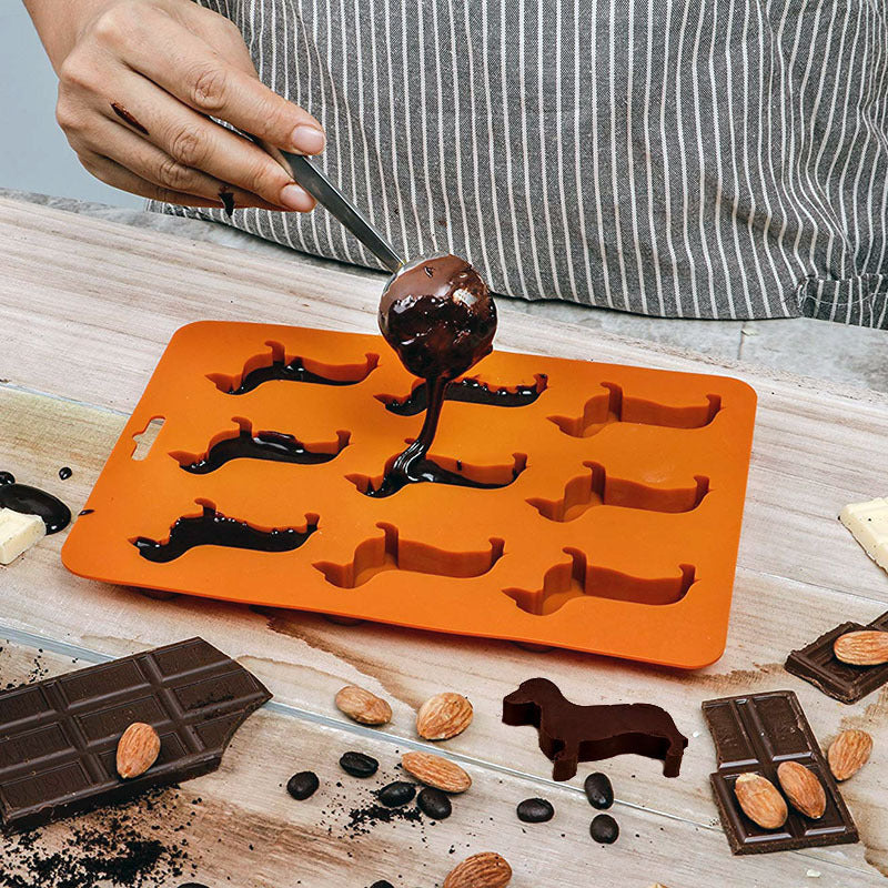 Doggy Shape Silicone Ice Mold