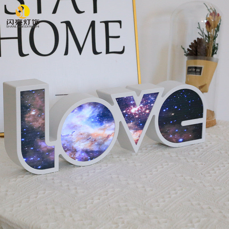 LED LOVE Light Decor Valentines Day Gift For Him Or Her