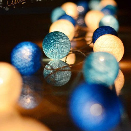 LED cotton ball lights