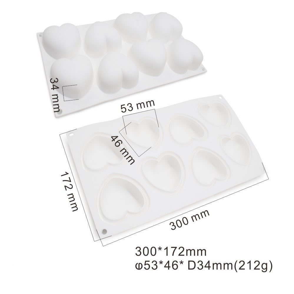 Valentines Day Gift Silicone Cake Mould Baking Appliance Kitchen Supplies