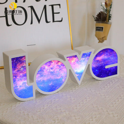 LED LOVE Light Decor Valentines Day Gift For Him Or Her