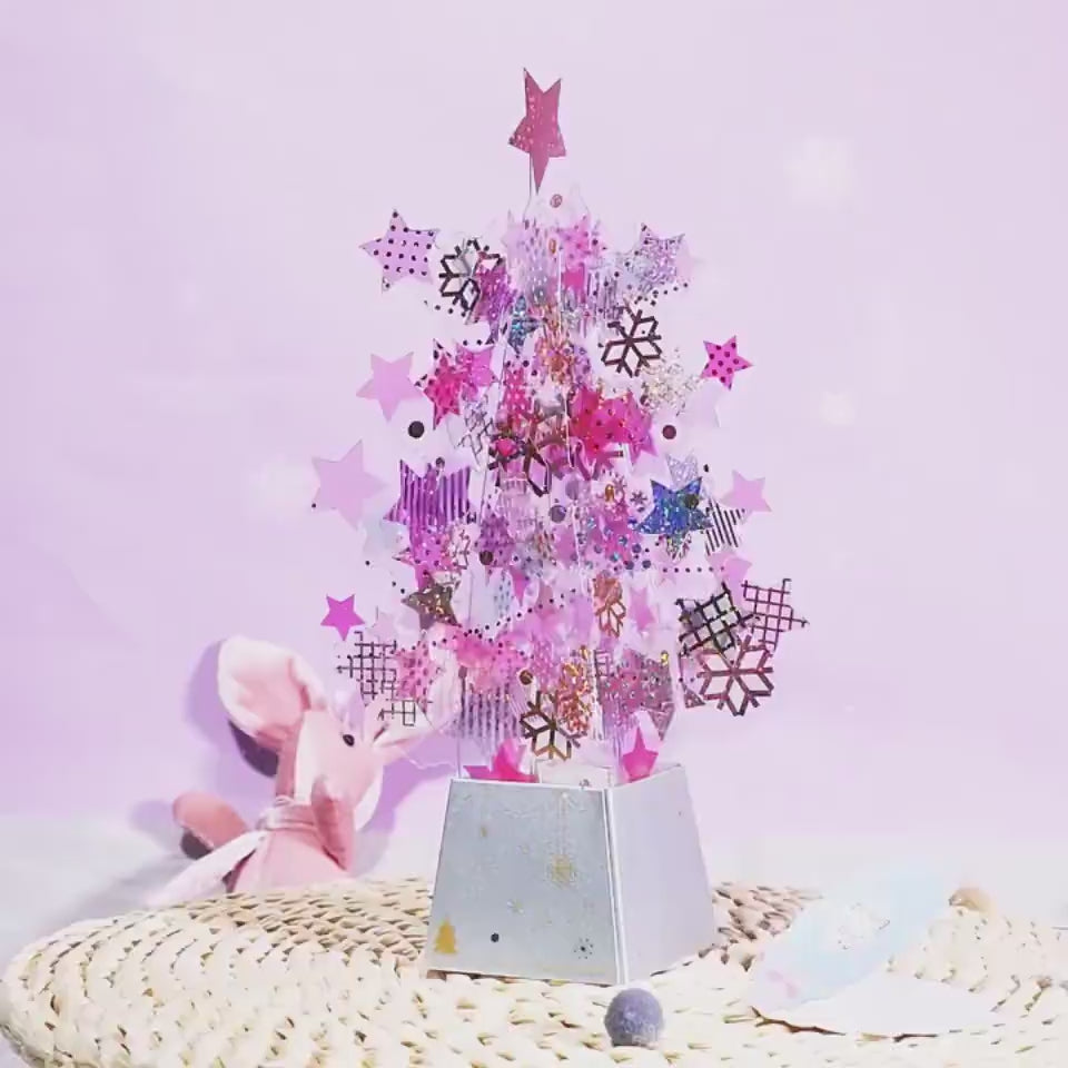 Christmas Tree Pop-Up Card 3D