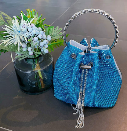 Sparkly Tassel Diamond Hand Bag