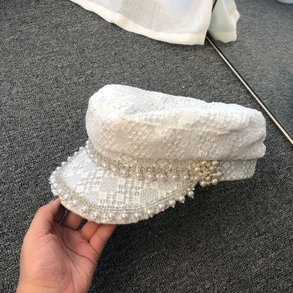 Fragrant Pearl Lace Cap