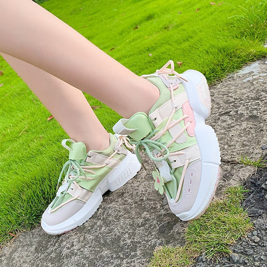 Celebrity Platform Sneakers