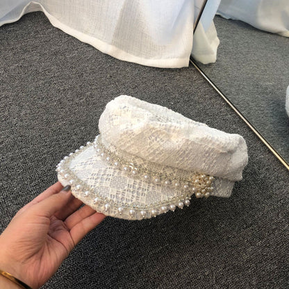 Fragrant Pearl Lace Cap