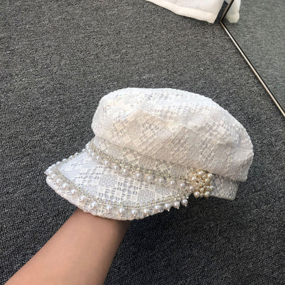 Fragrant Pearl Lace Cap