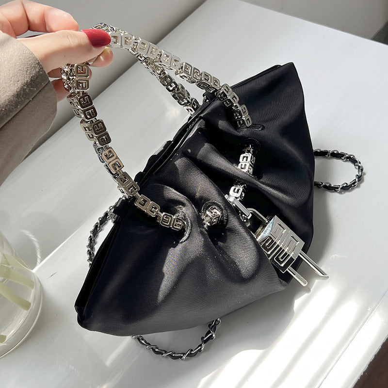 Portable Cloud Pleated Dumpling Shoulder Chain Bag