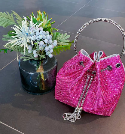 Sparkly Tassel Diamond Hand Bag