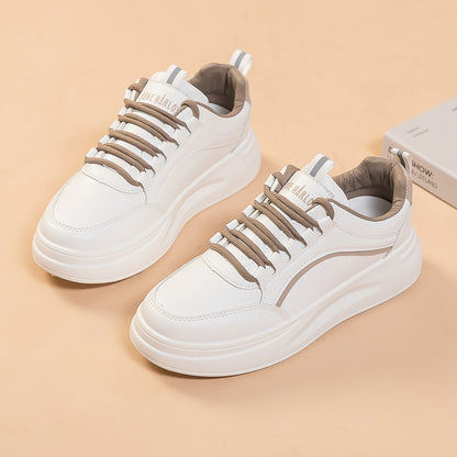 Leather Waterproof Stylish Spring Sneakers