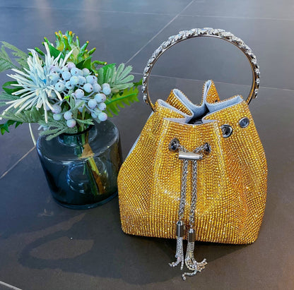 Sparkly Tassel Diamond Hand Bag