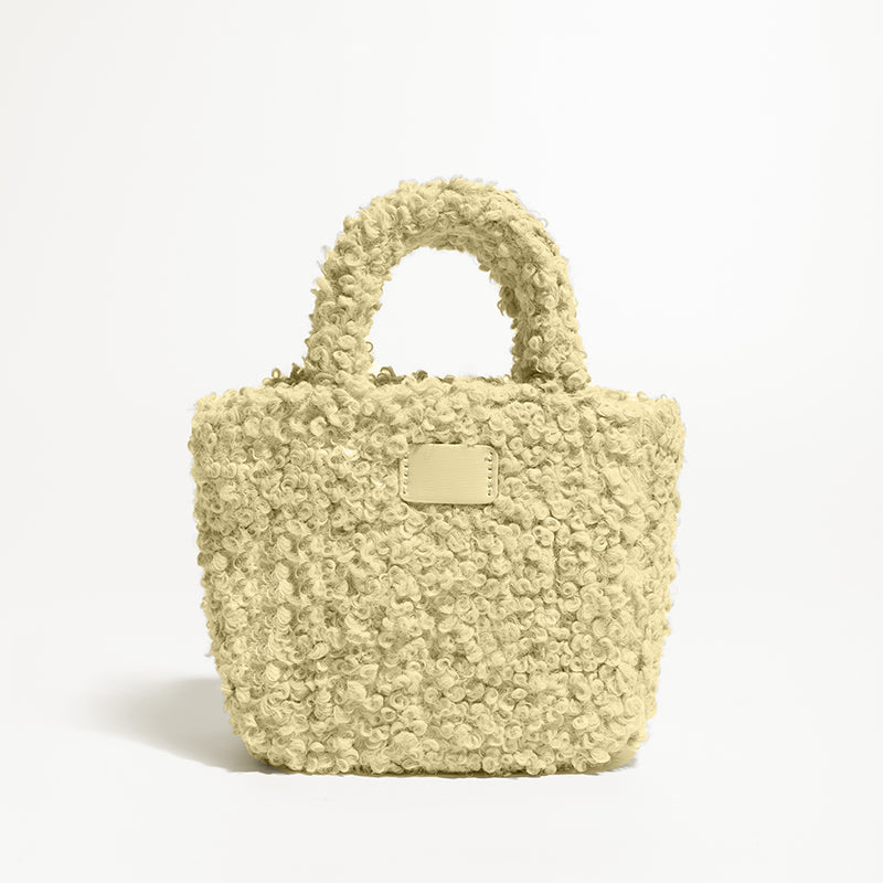 Women's Lamb Wool Small Square Bag