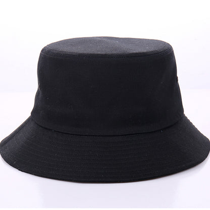 Embroidered Korean Casual Solid Color Sunhat