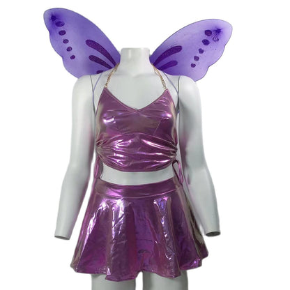 Cosplay Butterfly Backless Wing Set