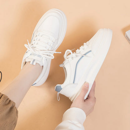 Leather Waterproof Stylish Spring Sneakers